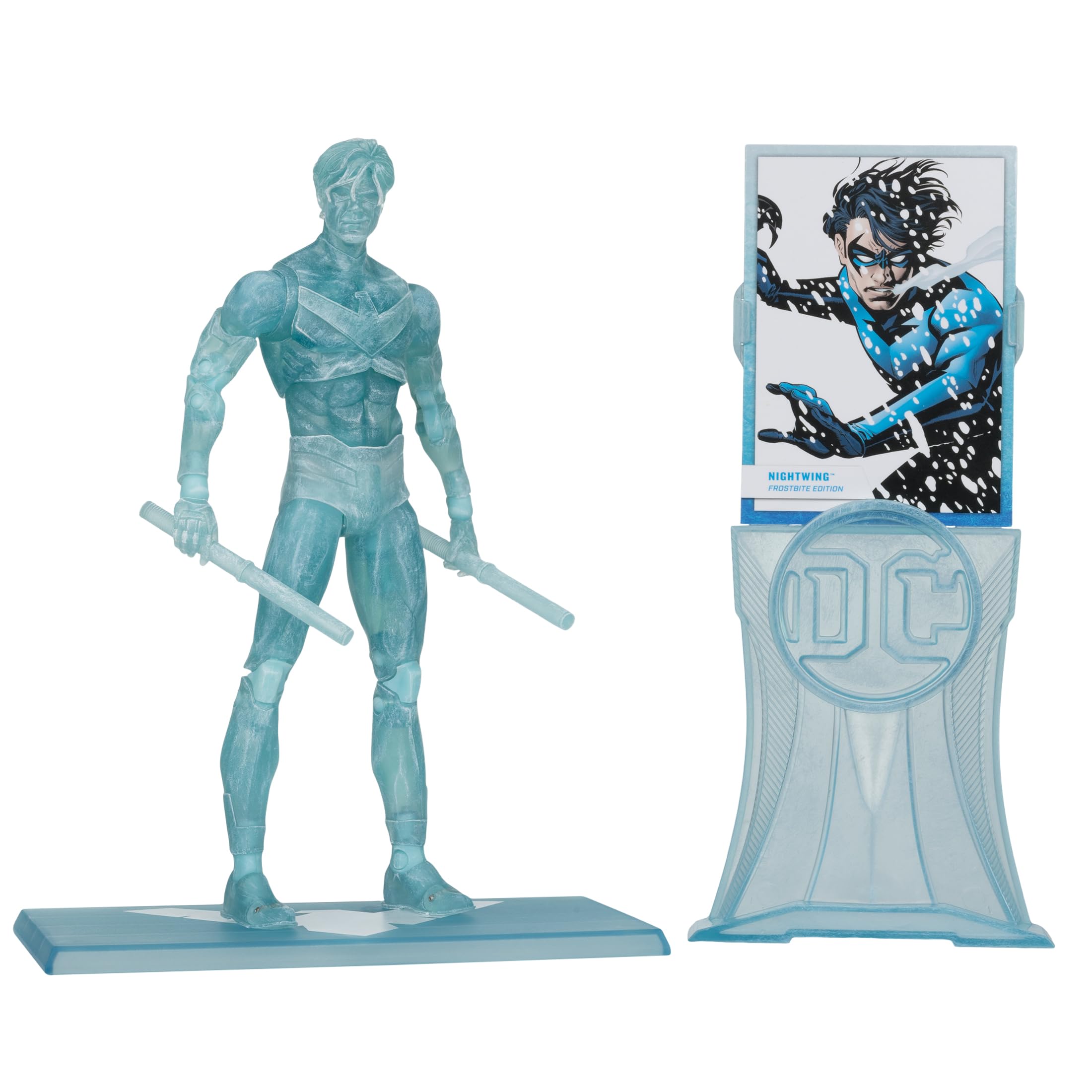 DC Multiverse 17,8 cm - Nightwing (Titanen) (Frostbite) (Gold Label