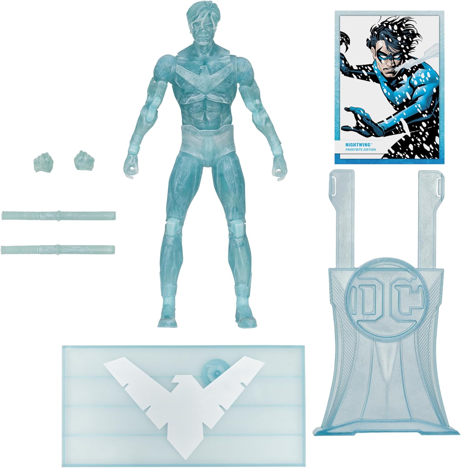 DC Multiverse 17,8 cm - Nightwing (Titanen) (Frostbite) (Gold Label