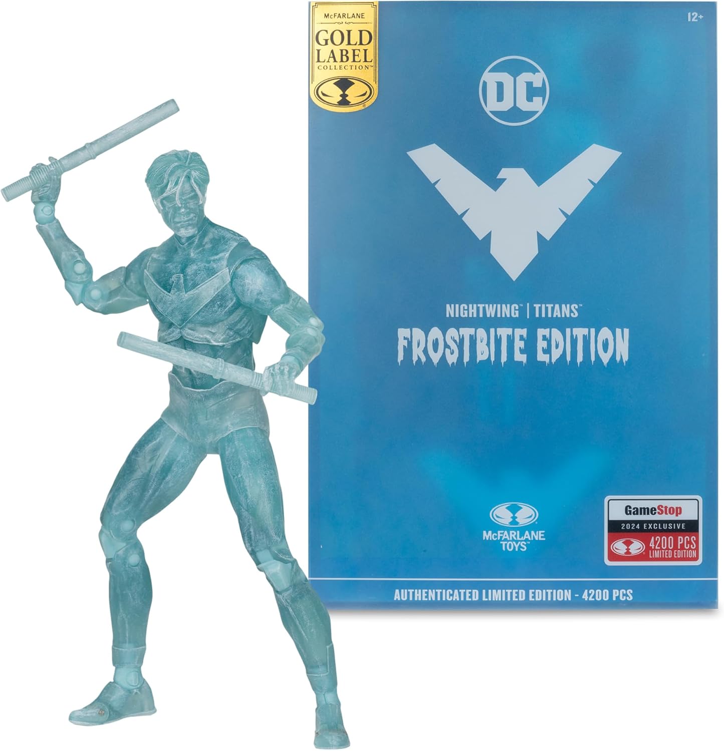 DC Multiverse 17,8 cm - Nightwing (Titanen) (Frostbite) (Gold Label