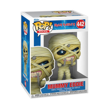 Funko Pop! Rocks: Iron Maiden - Eddie Mummy Eddie - Collectable Vinyl Figure - Gift Idea - Official Merchandise - Toys for Kids & Adults - Music Fans - Model Figure for Collectors and Display