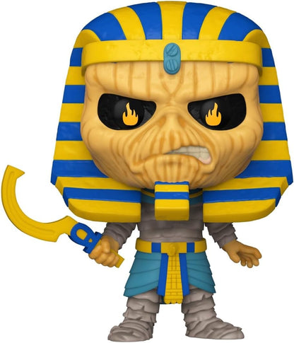 Funko Pop! Rocks: Iron Maiden - Pharaoh Eddie - Pharoah - Collectable Vinyl Figure - Gift Idea - Official Merchandise - Toys for Kids & Adults - Music Fans - Model Figure for Collectors and Display