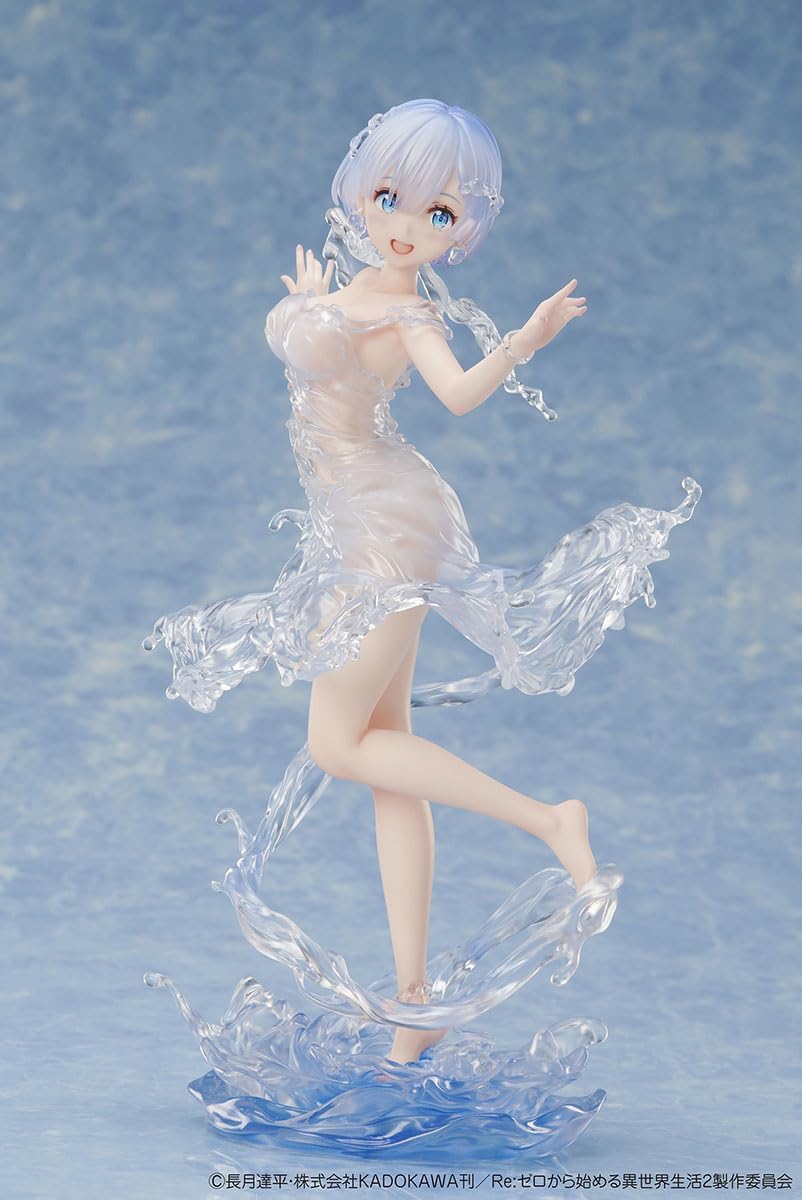 Re:Zero Starting Life in Another World statuette PVC 1/7 Rem Aqua Dress 23 cm