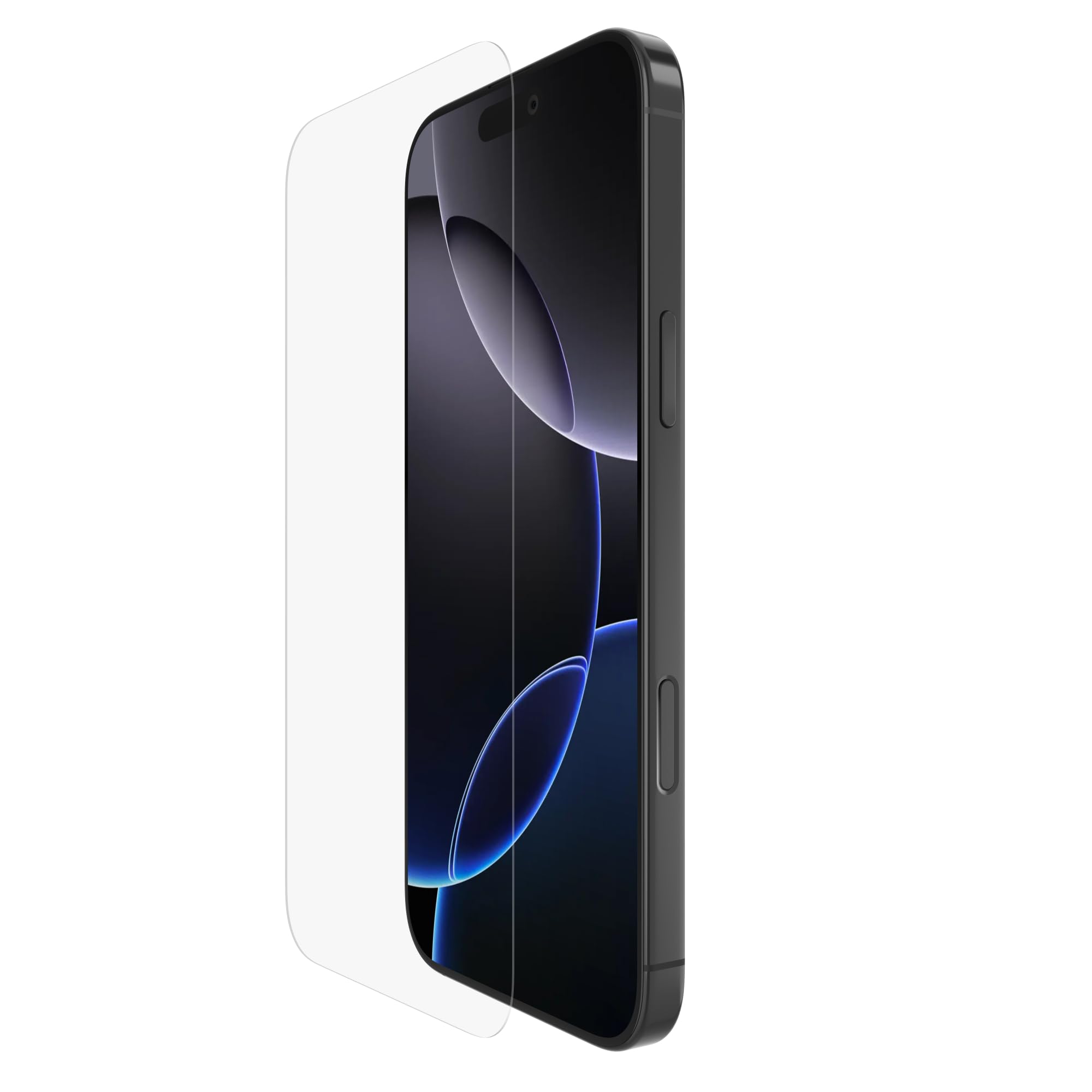 Belkin ScreenForce UltraGlass 2 iPhone 16 Pro Max Screen Protector, scratch-resistant, 9H hardness tested glass, slim design, with bubble-free application, full screen coverage for iPhone 16 Pro Max