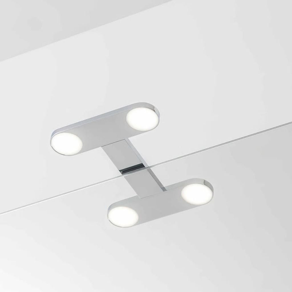 Tiger Led Spiegellamp Yaro 17 Cm - 4000K - Chroom