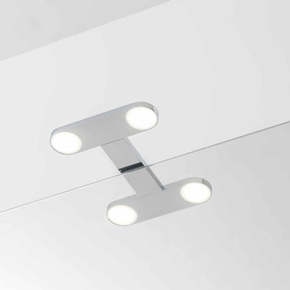 Tiger Led Spiegellamp Yaro 17 Cm - 4000K - Chroom