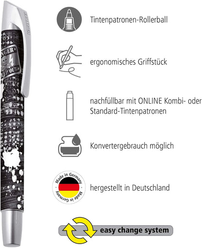 Online Patrone Tintenroller 0.7Mm 61157/3D Keep Out Keep Out