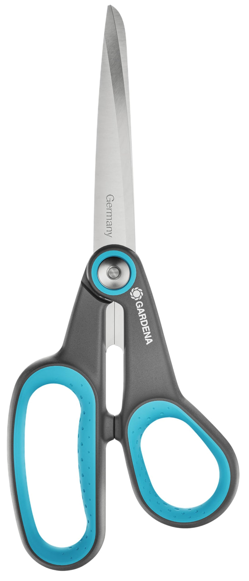 GARDENA MultiCut: comfortable all-purpose scissors for household and garden, stainless steel blades, handles made from recycled plastic, for left- and right-handed people (12215-20