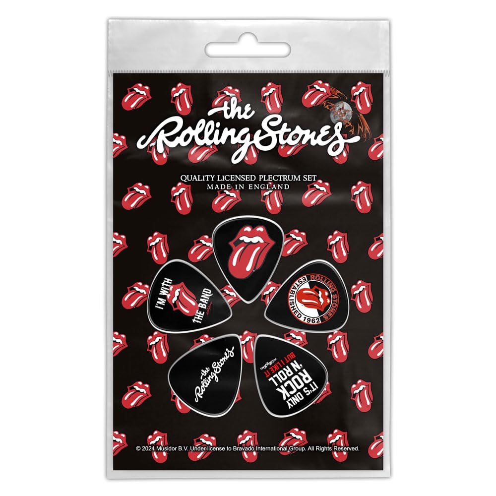Orphan Sku - The Rolling Stones Plectrum Pack: Tongue