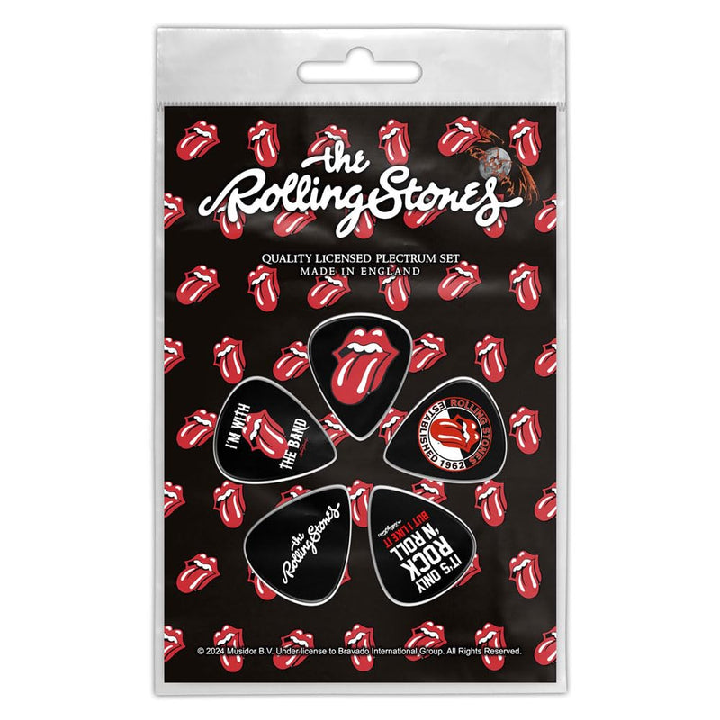 Orphan Sku - The Rolling Stones Plectrum Pack: Tongue