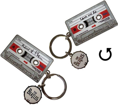 Rock Off officially licensed products The Beatles Now And Then Casette Keyring One Size