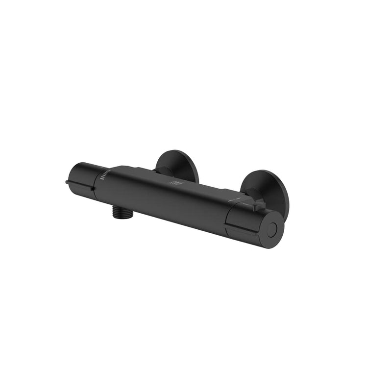 Aquavive Thermostatische Douchekraan Irminio 120 Mm Zwart