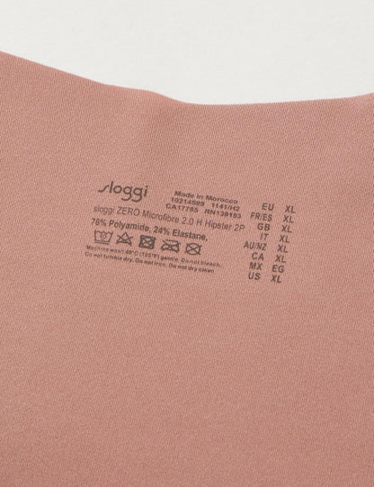 Sloggi Zero Microfibre 2.0 Hipster Bruin Dames Onderbroek - Maat Xl