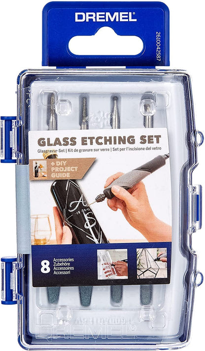 Dremel Arts&Crafts Glasgraveerset (8 St.) (682Ja) Incl. Quick Start Guide