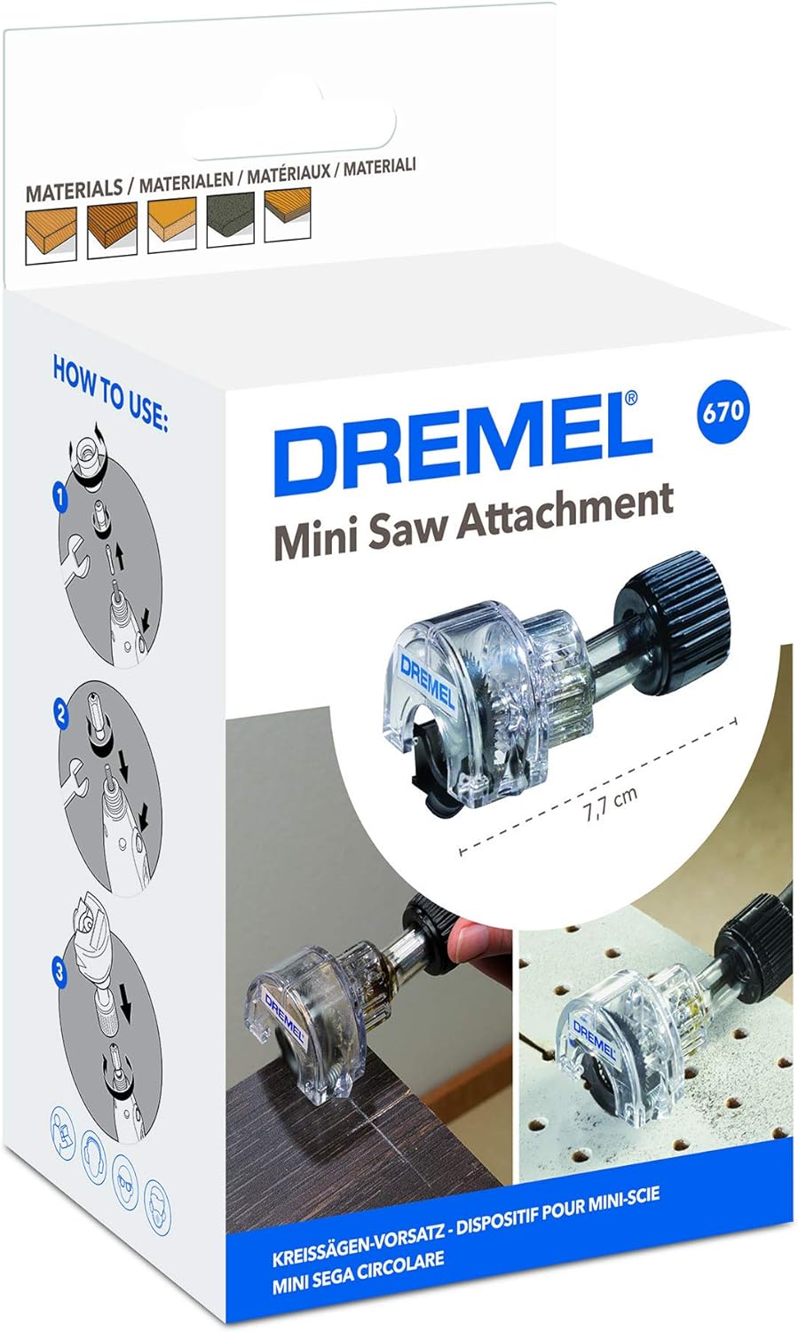 Dremel 26150670Jd Cirkelzaag-Voorset 670