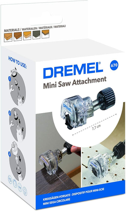 Dremel 26150670Jd Cirkelzaag-Voorset 670