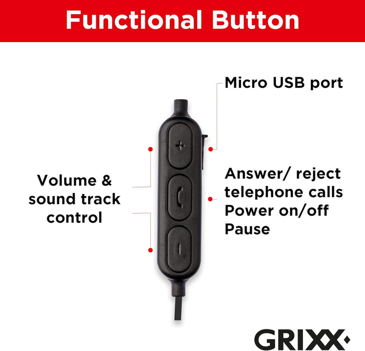 Draadloze Hoofdtelefoon In-Ear Zwart