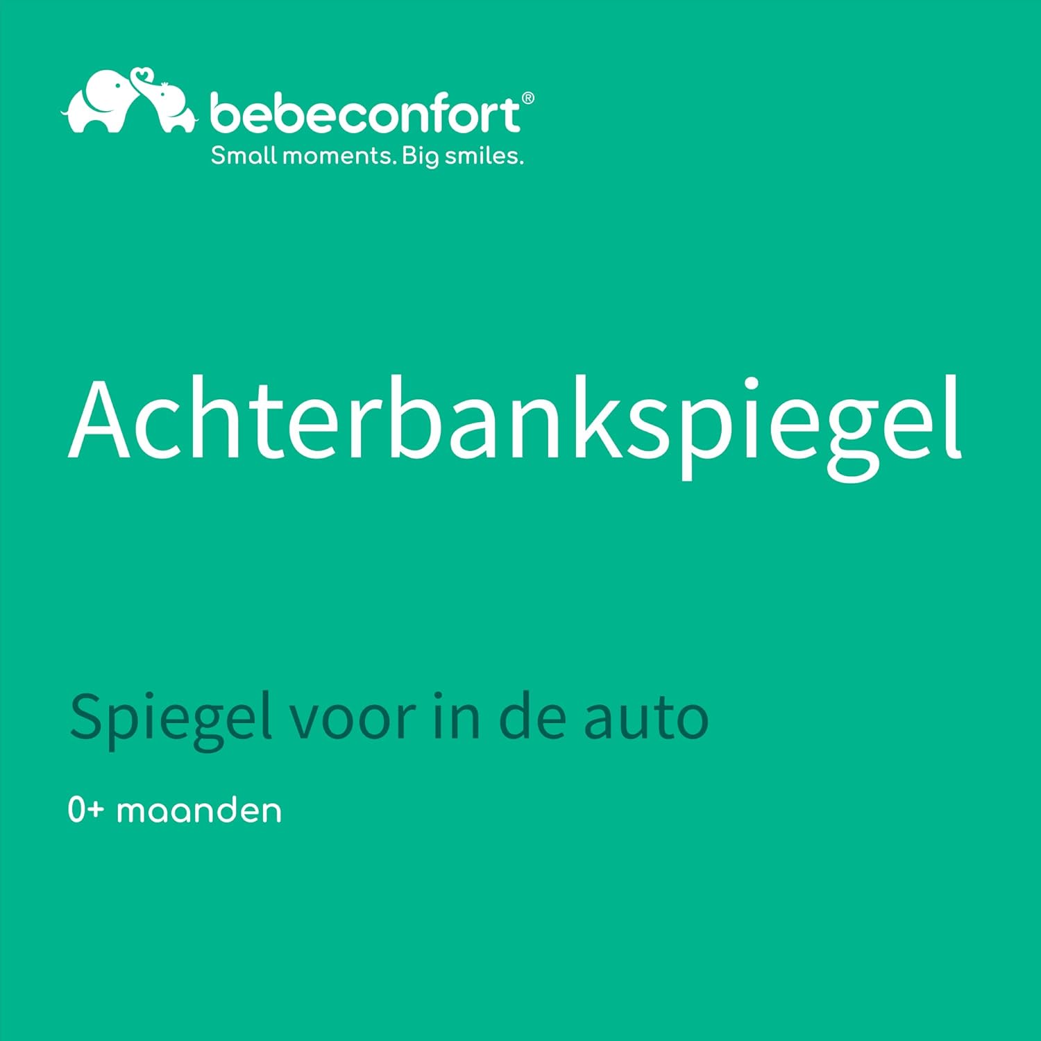 Bebeconfort Achterbankspiegel, Achteruitkijkspiegel, Verstelbare autospiegel, Achterbank, Veilige autostoelspiegel, Vanaf de geboorte