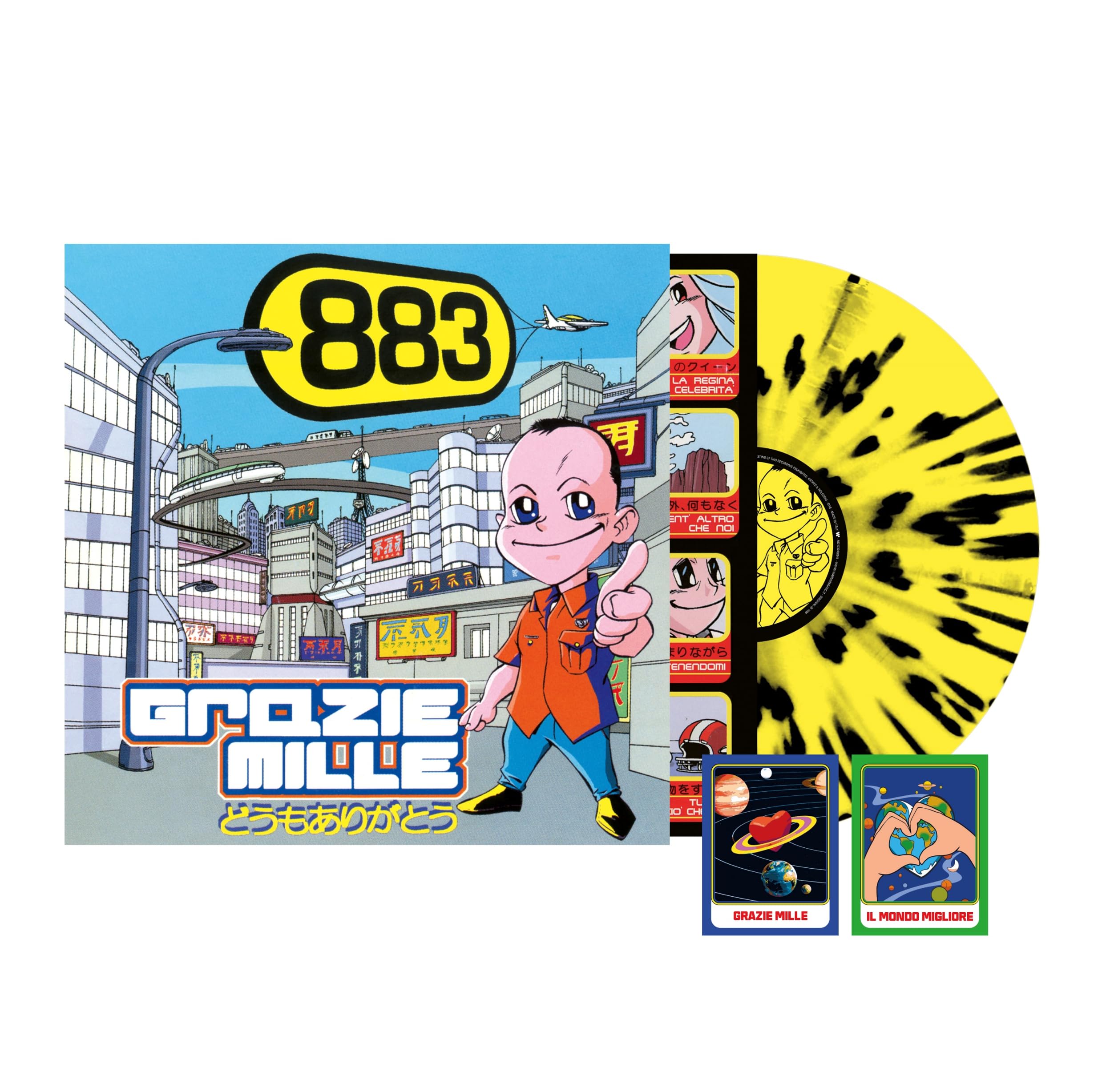 Grazie Mille (Vinile Splatter Edizione Limitata + 2 Figurine Speciali
