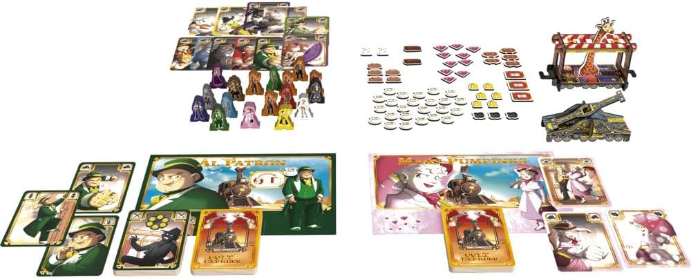 Ludonaute | Colt Express: Happy 10th Anniversary Expansion | Board Game | Ages 10+ | 2-7 Players | 45+ Minutes Playing Time