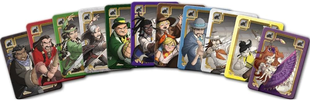 Ludonaute | Colt Express: Happy 10th Anniversary Expansion | Board Game | Ages 10+ | 2-7 Players | 45+ Minutes Playing Time