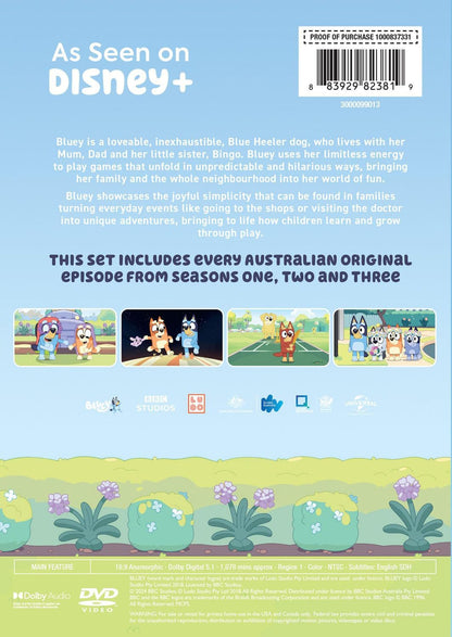 Bluey: Seasons 1-3 (DVD