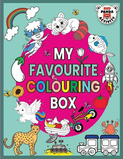 My Favourite Colouring Book Box