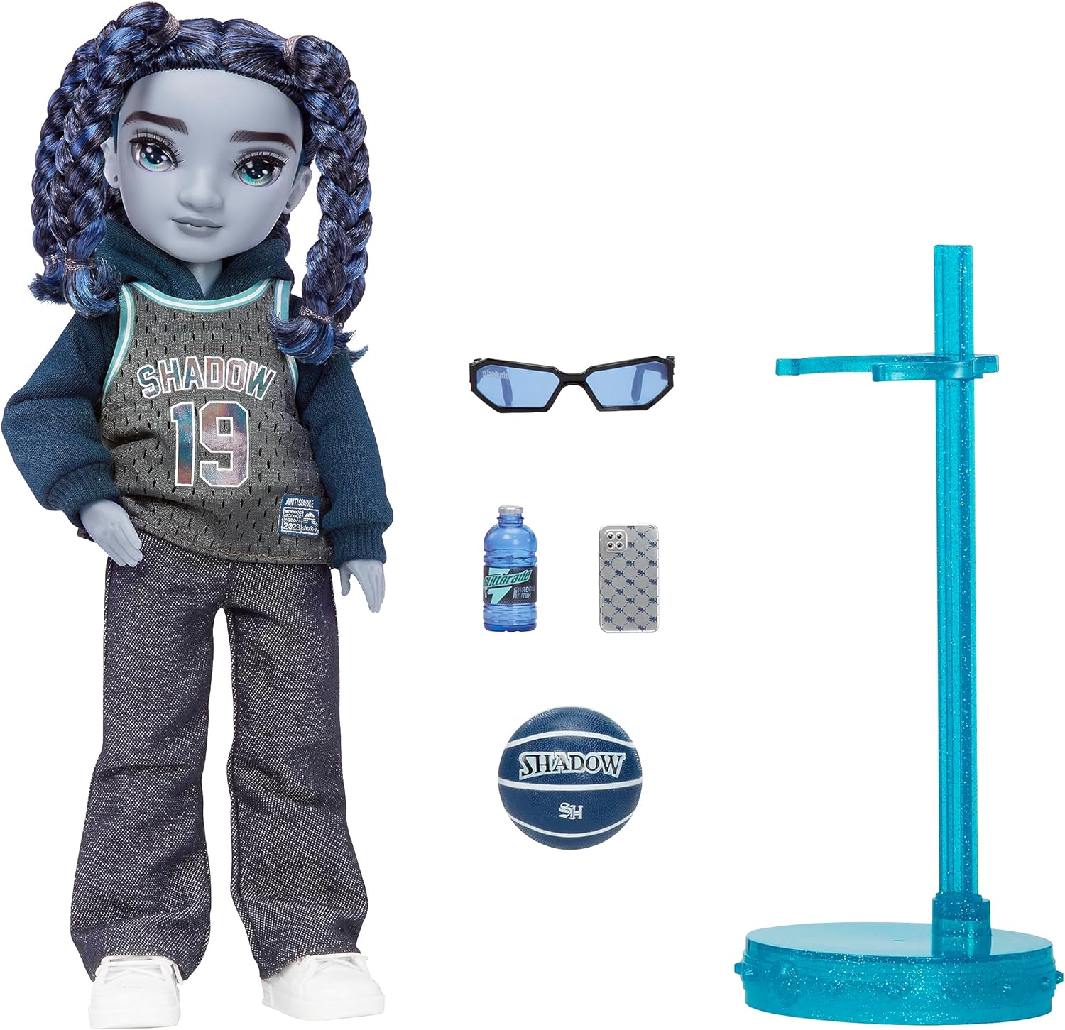 Rainbow High Shadow High Serie 3 - Oliver - Muñeca de Moda Azul - Niño - Conjunto de Moda y más de 10 Coloridos Accesorios de Juego - Ideal para niños de 4 a 12 años y coleccionistas