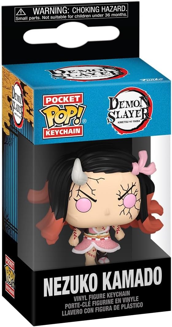Funko Pocket Pop!: Demon Slayer - Nezuko Kamado (Demon Form) Vinyl Figure Keychain