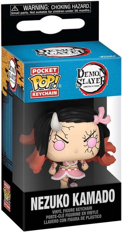 Funko Pocket Pop!: Demon Slayer - Nezuko Kamado (Demon Form) Vinyl Figure Keychain