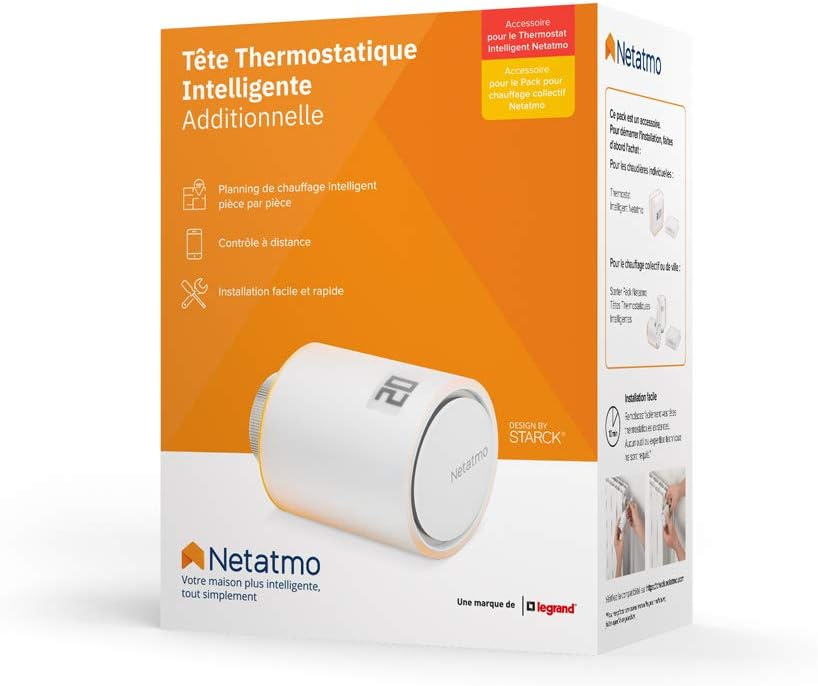 Netatmo - Additional Smart Radiator Valve (1 Pcs)