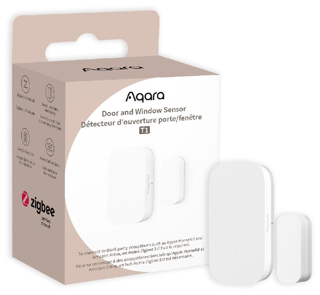 Aqara - Door And Window Sensor T1 - Secure Your Home With Smart Monitoring