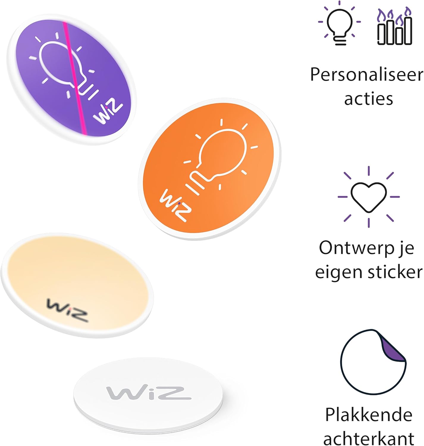 Wiz - Nfc Tag 4 Pieces