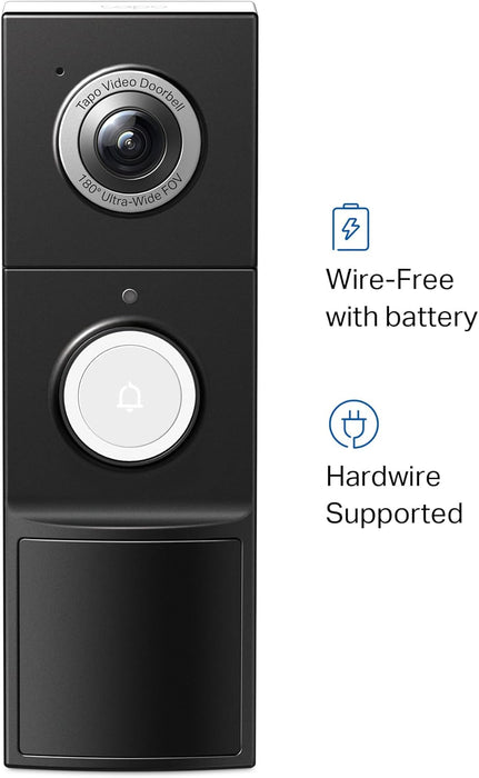 Tapo D235 V1 - Video Doorbell Camera Kit - Smart Doorbell - With Camera
