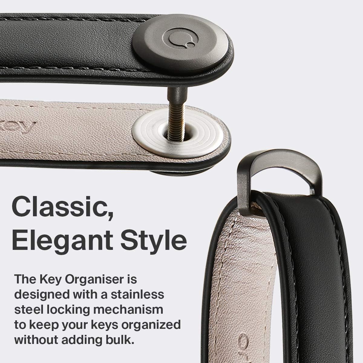 Orbitkey - Leather Key Organiser - Cognac/Tan