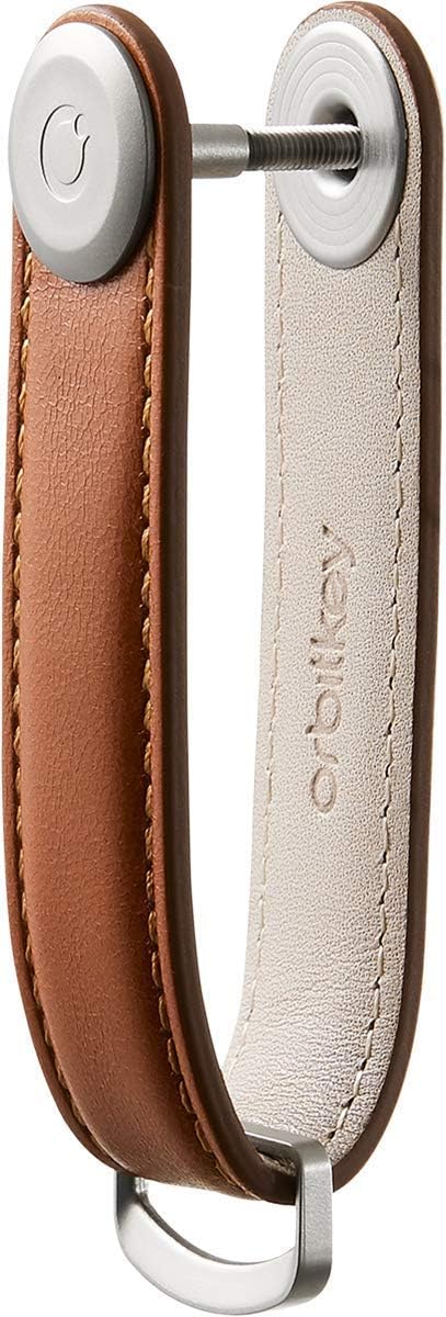 Orbitkey - Leather Key Organiser - Cognac/Tan