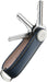 Orbitkey - Leather Key Organiser- Navy/Tan