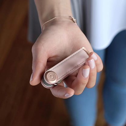 Orbitkey - Leather Key Organiser - Blush/Blush