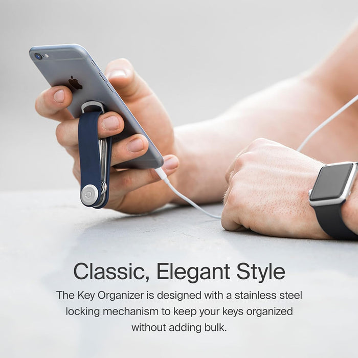 Orbitkey - Active Key Organiser - Midnight Blue