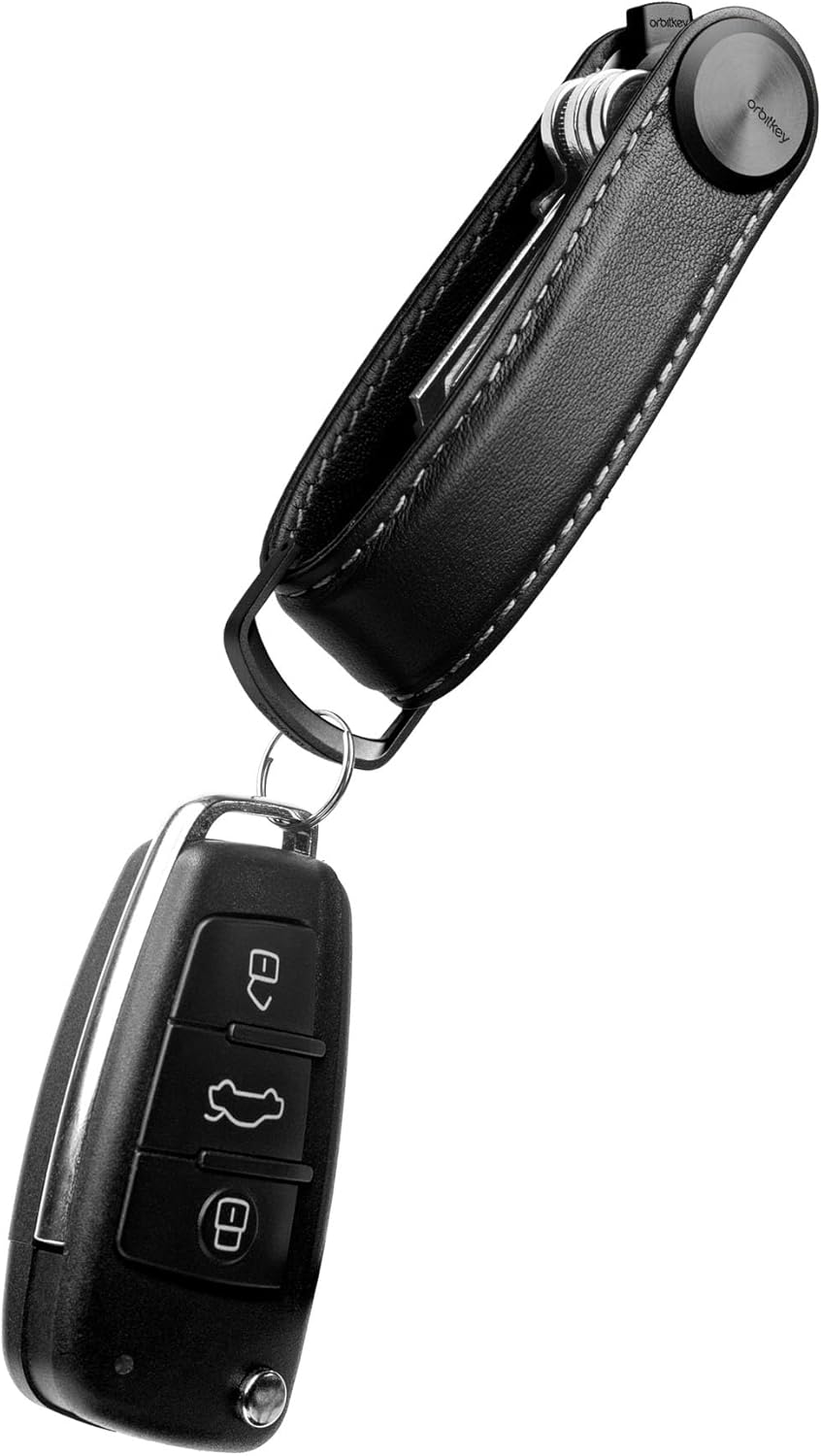 Orbitkey - Key Organiser Pro Leather - Blackout