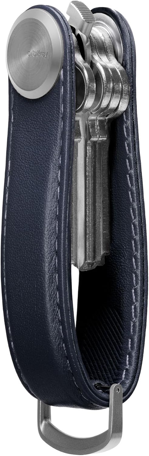 Orbitkey - Key Organiser Pro Leather - Sapphire