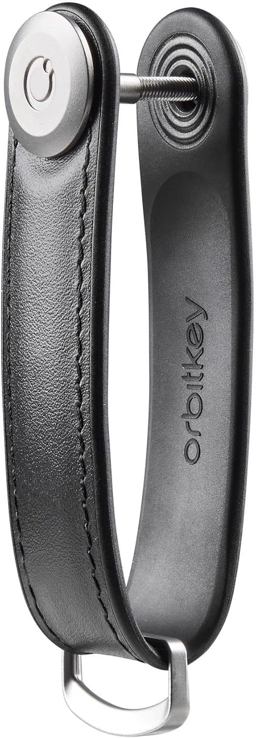Orbitkey - Hybrid Leather Key Organiser - Black