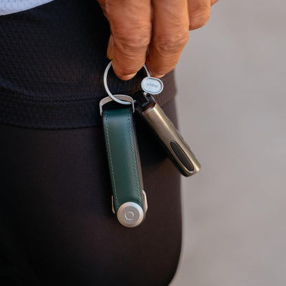 Orbitkey - Hybrid Leather Key Organiser - Pine Green