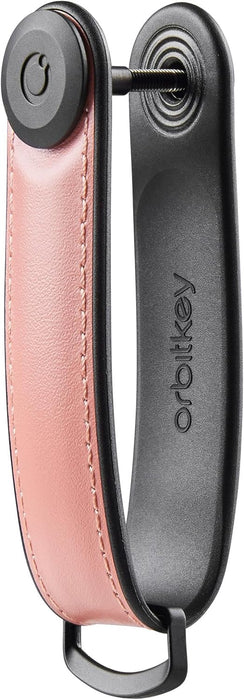 Orbitkey - Hybrid Leather Key Organiser - Pastel Pink