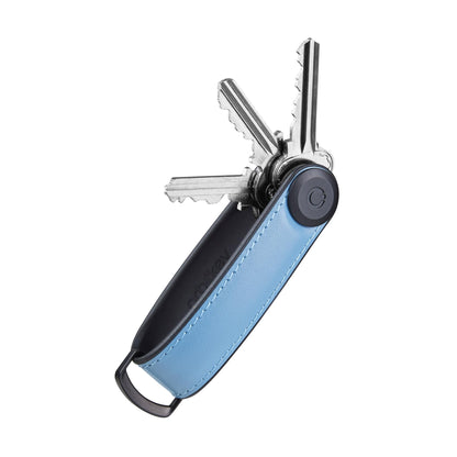 Orbitkey Key Organizer Hybrid Leather | Premium Nappa leather & TPU, Stainless Steel Locking Mechanism, Slim & Quiet Profile