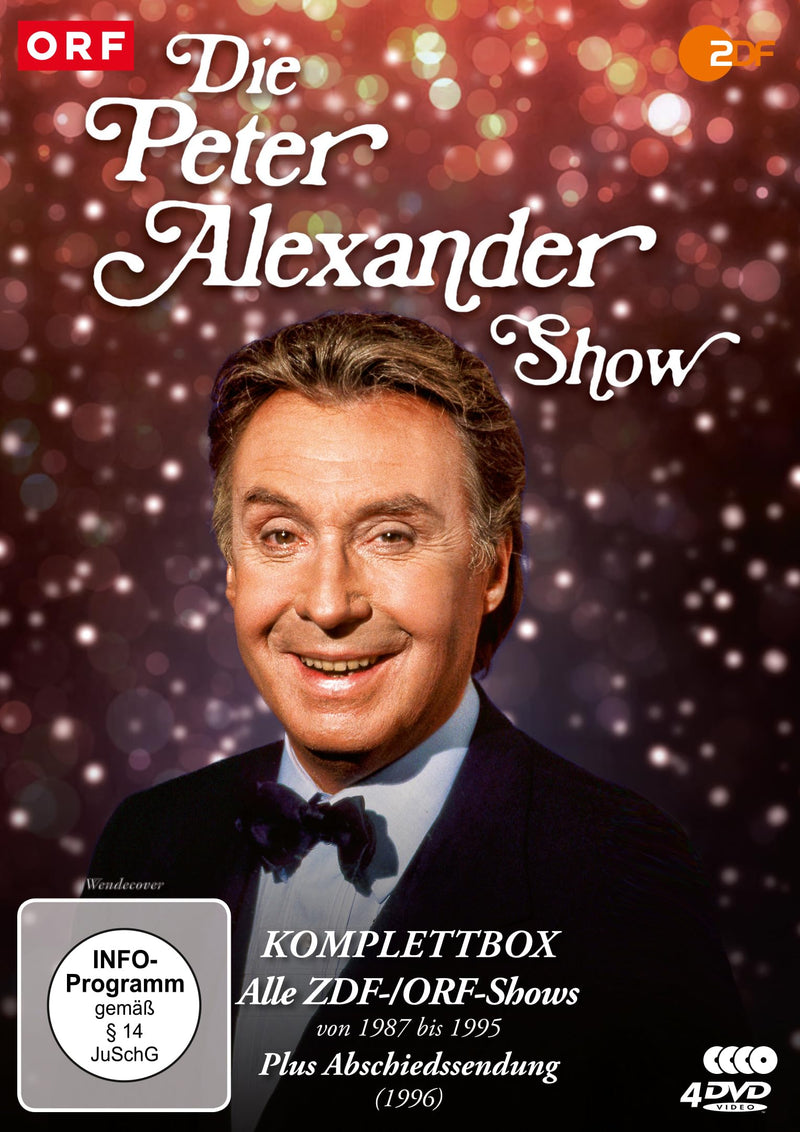 Die Peter Alexander Show - Komplettbox (Alle ZDF-Shows von 1987-1995 plus Abschiedsgala) (4 DVDs) (Neuauflage
