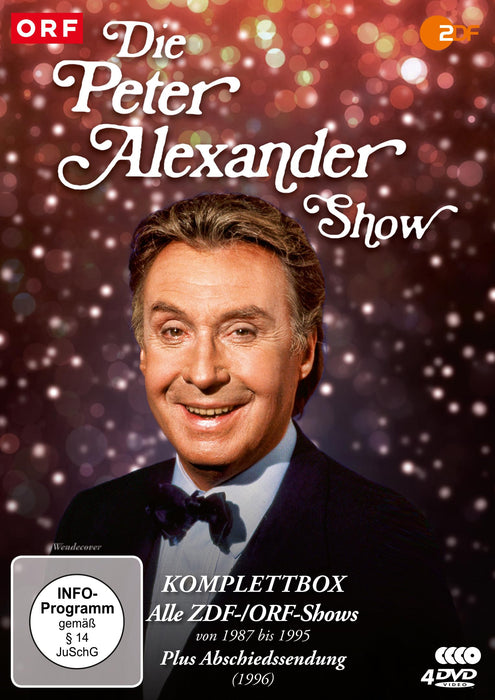 Die Peter Alexander Show - Komplettbox (Alle ZDF-Shows von 1987-1995 plus Abschiedsgala) (4 DVDs) (Neuauflage)