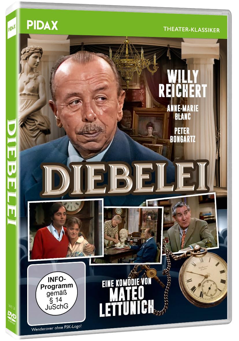 Diebelei / Charmante Gaunerkomödie mit Willy Reichert (Pidax Theater-Klassiker