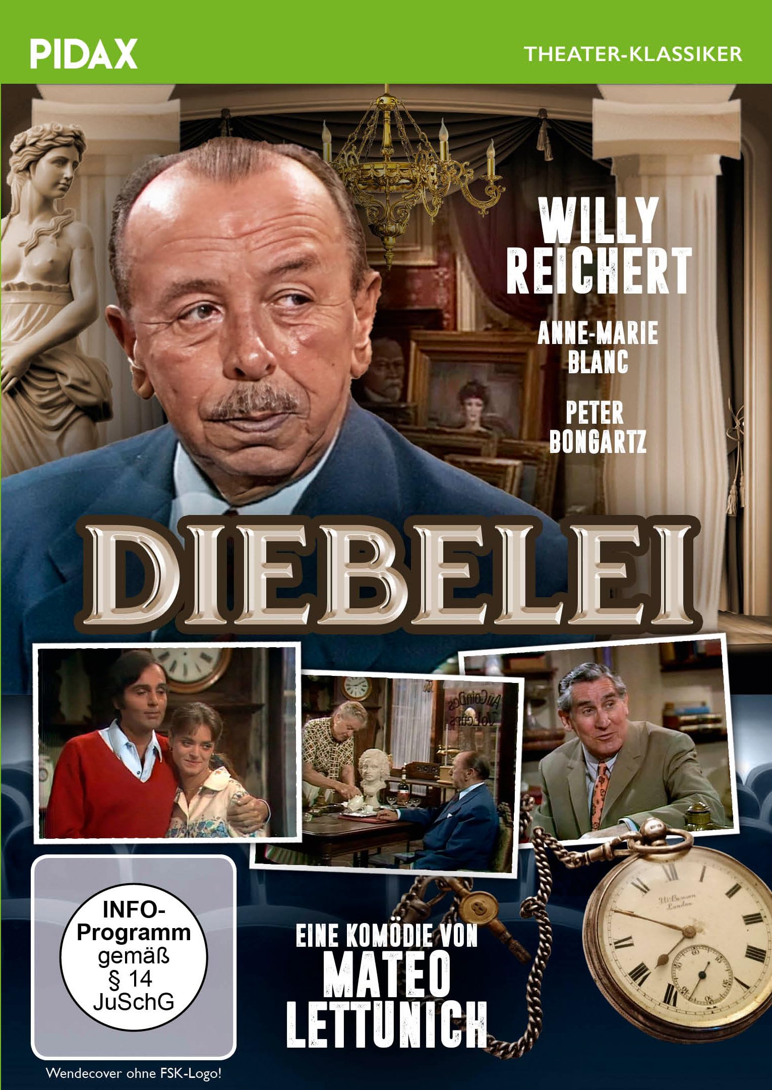 Diebelei / Charmante Gaunerkomödie mit Willy Reichert (Pidax Theater-Klassiker