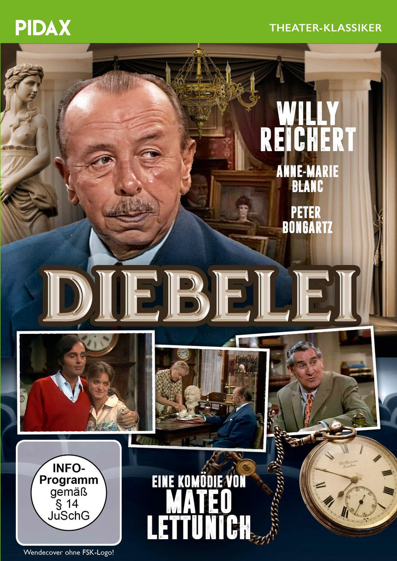 Diebelei / Charmante Gaunerkomödie mit Willy Reichert (Pidax Theater-Klassiker