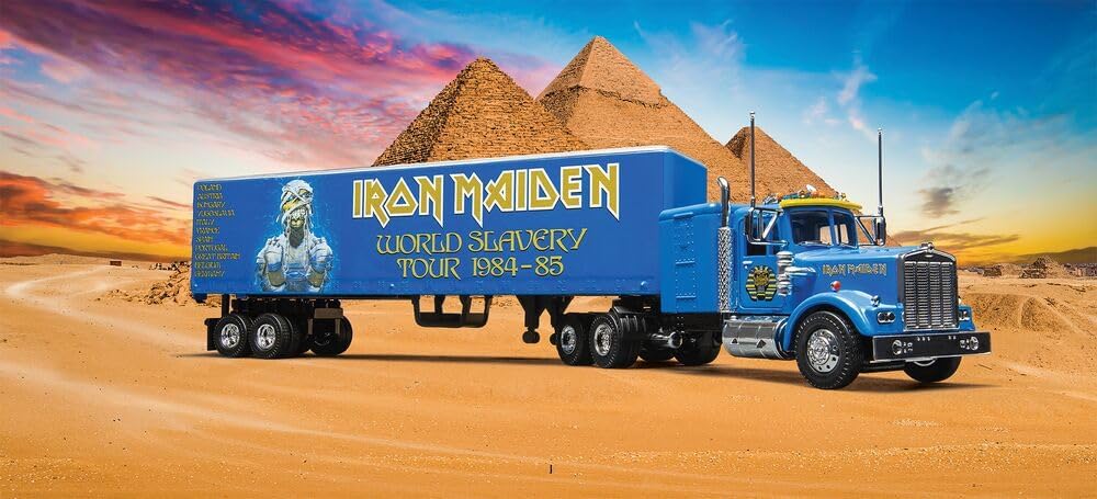 Corgi CC55704 Heavy Metal Iron Maiden, Powerslave Lorries and Trucks, Blue